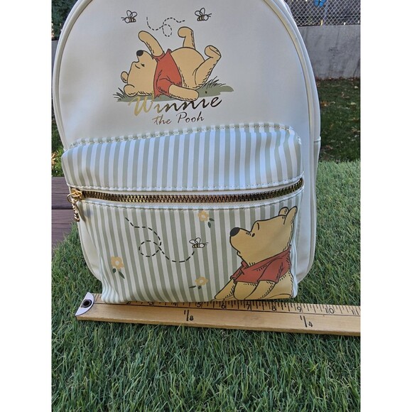 Disney Winnie the Pooh Faux Leather Backpack 13.5"x10" Primark Soft New With Tag - Picture 4 of 15